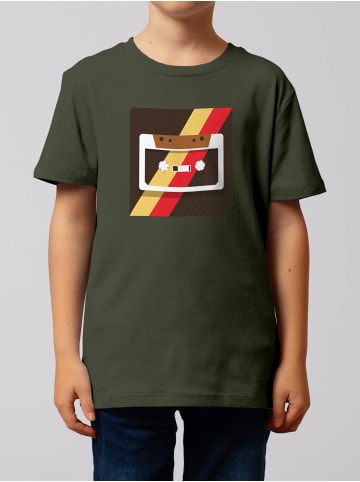 wat? Apparel T-Shirt Kassette in Khaki