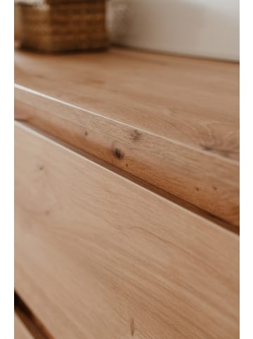 Furn.Design Highboard Eiche Artisan 81 cm, Anrichte mit 6 Fächern