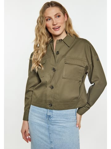 DreiMaster Damen Jacke in Militär Oliv
