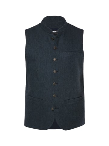 Men Plus Steppweste in navy blau