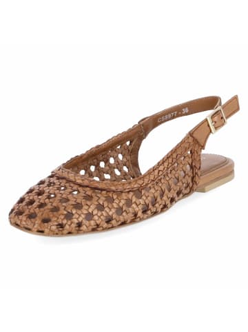 COPENHAGEN Slingballerinas in braun