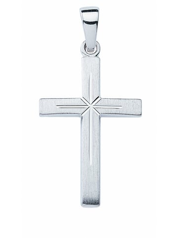 Adeliás 925 Silber Kreuz Anhänger in silber