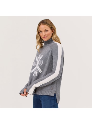 Krimson Klover Strickpullover Off-Piste Turtleneck in heather grey