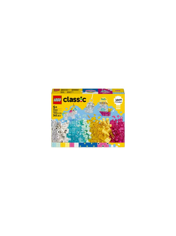 LEGO Bausteineset Classic Zauberbox mit durchsichtigen Steinen, ab 5 Jahre