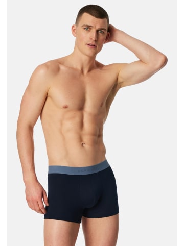 Schiesser Retro Short / Pant 95/5 Cotton in Dunkelblau