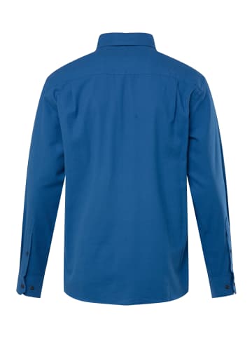 Men Plus Hemd in aschblau