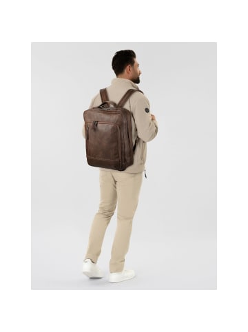 Camel Active Traces Daypack L Leder 39.5 cm Laptopfach brown