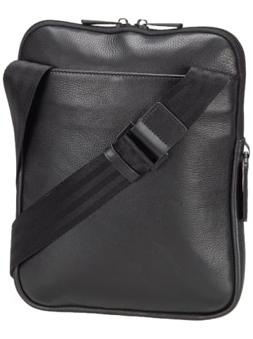 Porsche Design Bodybag Roadster Leather Evo Shoulder in Black