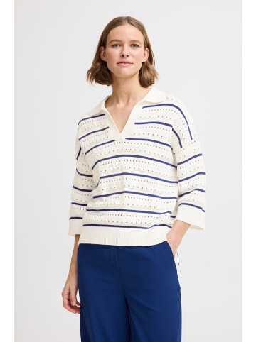 b. young Strickpullover BYMADALENA Loose fit in Marshmallow Mix