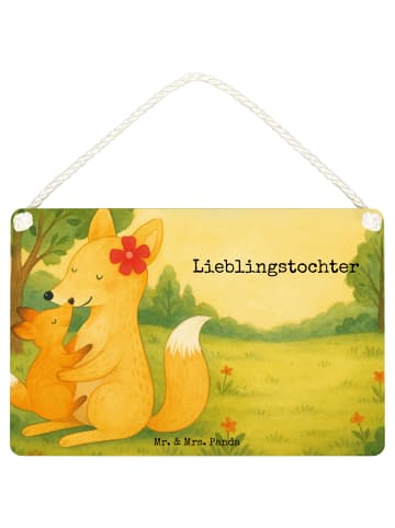 Mr. & Mrs. Panda hängeschild Fuchs Mama Design mit Spruch in Weiß