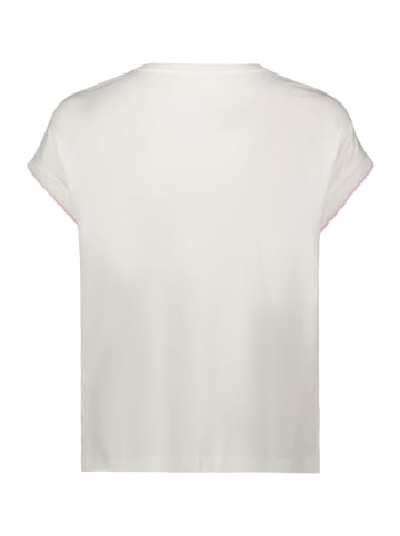 CARTOON Printshirt mit Rundhalsausschnitt in Patch Cream/Rosé