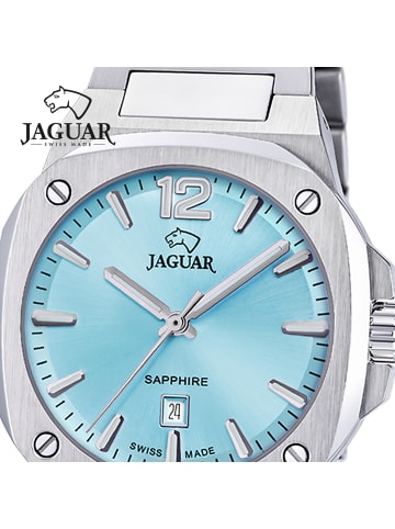 Jaguar Analog-Armbanduhr Jaguar RC. silber mittel (ca. 34,3mm)