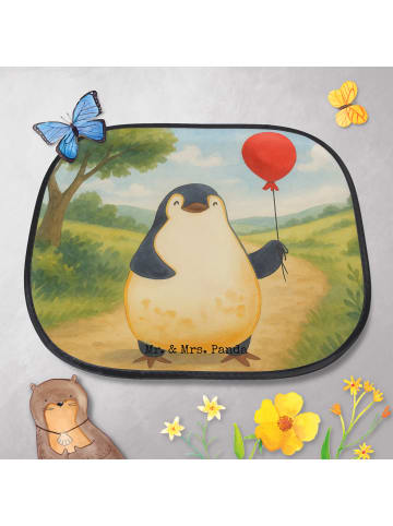Mr. & Mrs. Panda Sonnenschutz Auto Pinguin Luftballon Design ohn... in Weiß