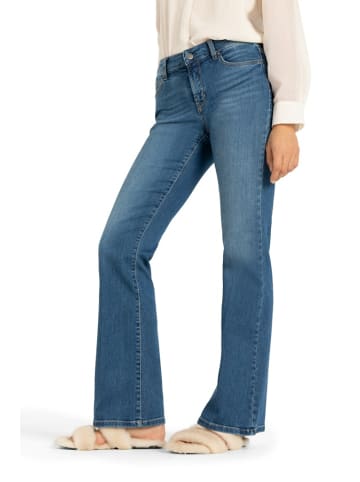 CAMBIO Flared Leg Jeans für Damen in blau