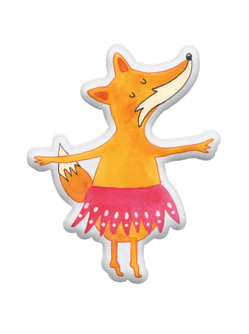 Mr. & Mrs. Panda Kissen Fuchs Ballerina ohne Spruch in Weiß