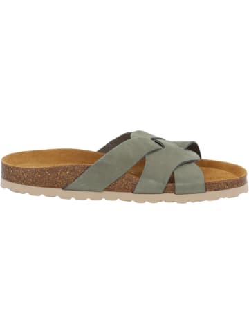 Palado Pantoletten Torna Premium Leather in Salbei
