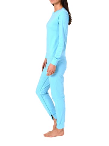 NORMANN Pflegeoverall langarm Reißverschluss Bein - 88653 in türkis