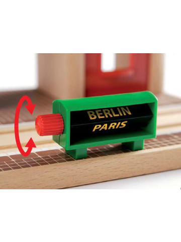 Brio Brio Aktionsspiel Sprechender Bahnhof in bunt