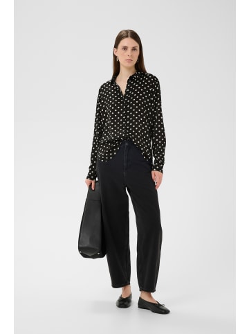 InWear Langarm - Hemd ZeemaIW Gerade Passform in Black Spaced Dots