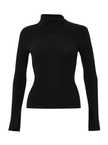 Threadbare Rollkragenpullover THB Ross Roll Neck Jumper in Schwarz