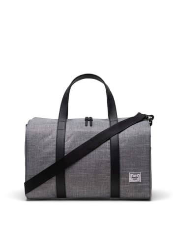 Herschel Novel Carry On - Reisetasche 13" 43.5 cm (black) in raven crosshatch