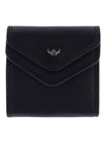 Golden Head Polo Geldbörse Leder 8 cm schwarz