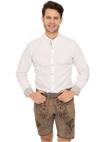 MADDOX Lederhose FELIXSEE in dunkelbraun