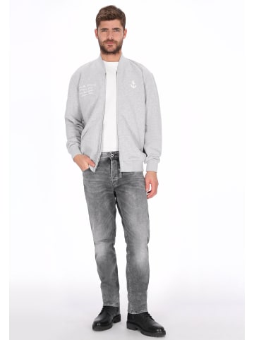 DreiMaster Vintage Men Sweatshirt in grey melange
