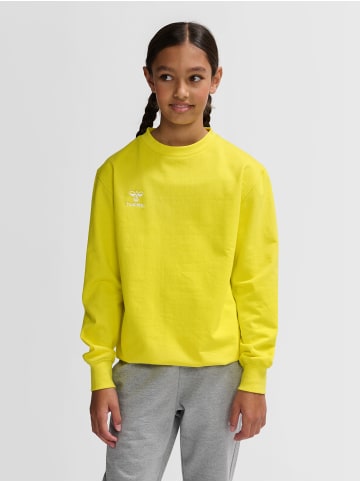Hummel Sweatshirt Hmlgo Kinder in BLAZING YELLOW