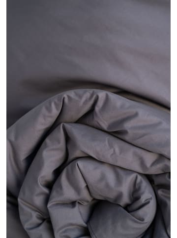 MELA Perkal Bettwäsche Set Style MAJULI in basalt grau