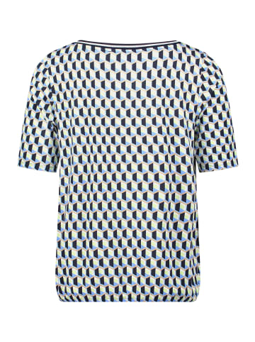 Betty Barclay Casual-Shirt mit Gummizug in Blau/Grün