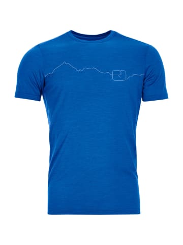 ORTOVOX T-Shirt in blau