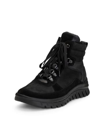 VITAFORM Nubukleder Stiefeletten in schwarz
