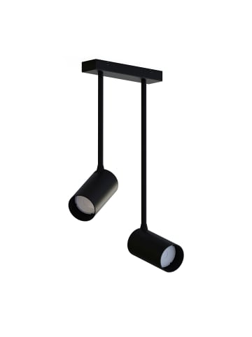 Licht-Erlebnisse Deckenlampe (B)7 x (L)10 x (H)36 cm in Schwarz