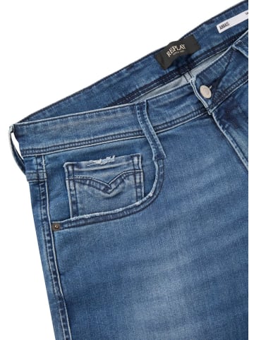 Replay Jeans Anbass slim in Blau