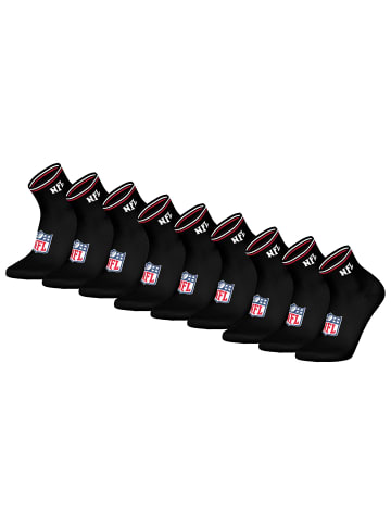 NFL Socken 9er Pack in Schwarz
