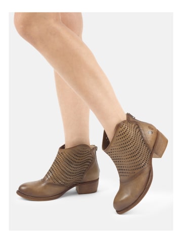 Felmini Wide Fit Stiefelette in Braun