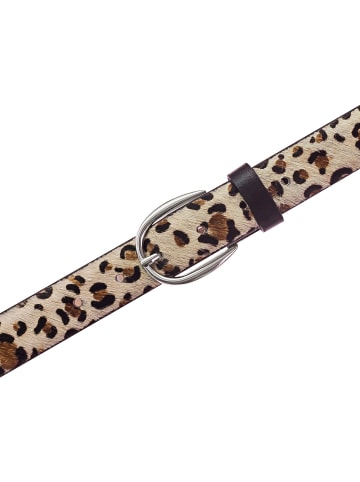 Vanzetti Gürtel Leder in beige-varied