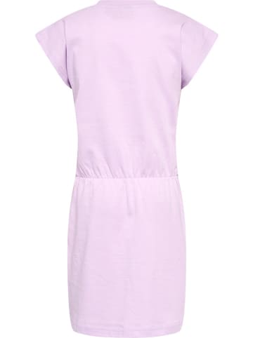 Hummel Minikleid "Hmlflowy Dress S/S" in Rosa