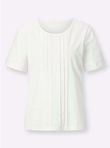 Sieh an! Kurzarmshirt in ecru