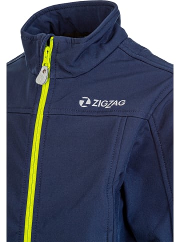 Zigzag Softshell Jacket Lexon in 2048 Navy Blazer