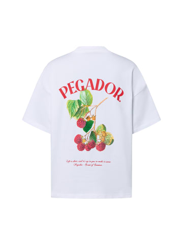 PEGADOR T-Shirt Malli in weiß