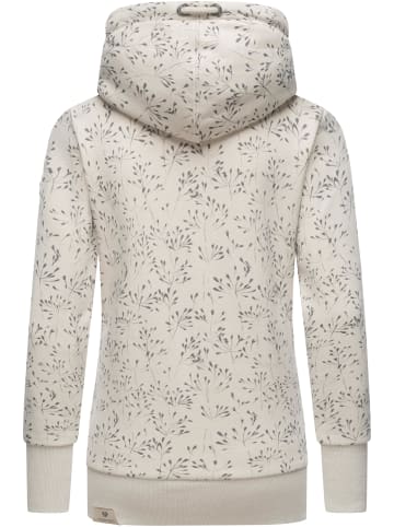 ragwear Hoodie Gripy Flowery in Bone