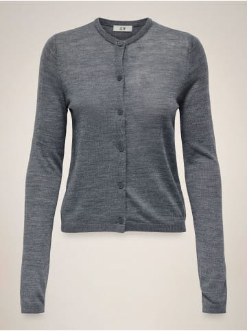 JDY Strickjacke in Dark Grey Melange