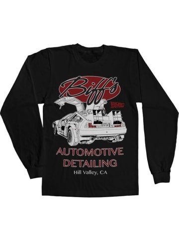Back To The Future Longsleeve in Schwarz