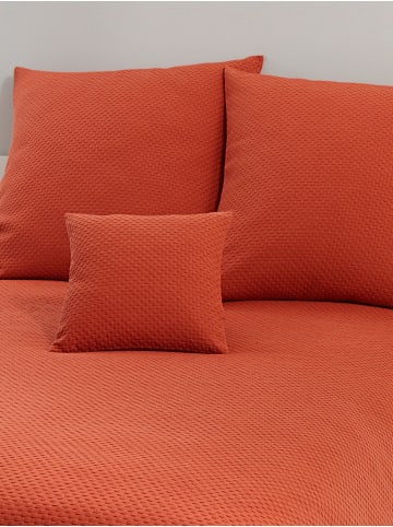 Heine Tagesdecke in terracotta