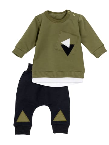 Baby Sweets 2tlg Set Shirt + Hose Lieblingsstücke Triangle in bunt