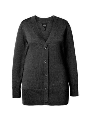 Ulla Popken Strickjacke in schwarz