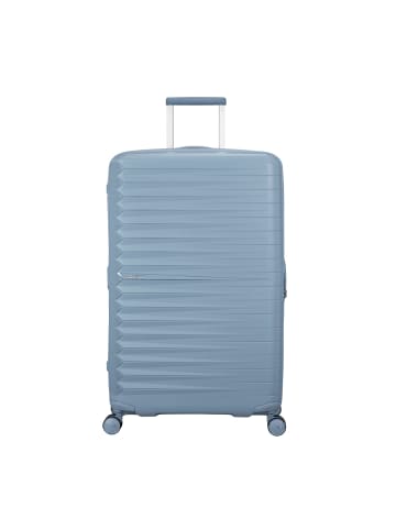 American Tourister Fastforward Spinner 78 cm mit TSA-Zahlenschloss in steel blue