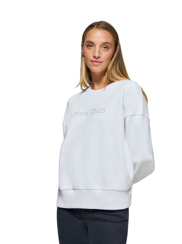Polo Club Sweatshirt in Weiß